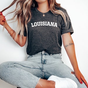 Louisiana T-Shirt, Louisiana Gift T-Shirt, Home State Shirt, Vacation T-Shirt, Louisiana Lover Gift T-Shirt, Louisiana Shirts for Gift