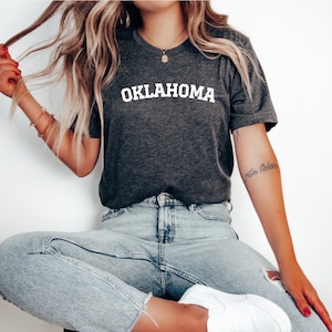 Oklahoma T-Shirt, Oklahoma Geschenk T-Shirt, Heimatstaat Shirt, Urlaub T-Shirt, Oklahoma Liebhaber Geschenk T-Shirt, Oklahoma Shirts für Geschenk