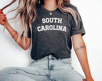 South Carolina T-Shirt, South Carolina Gift T-Shirt, Home State Shirt, Vacation, South Carolina Lover Gift, South Carolina Shirts for Gift