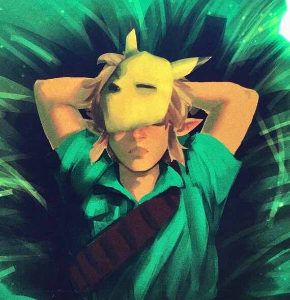 Colorful Legend Of Zelda Fan Art Reimagines Young Link
