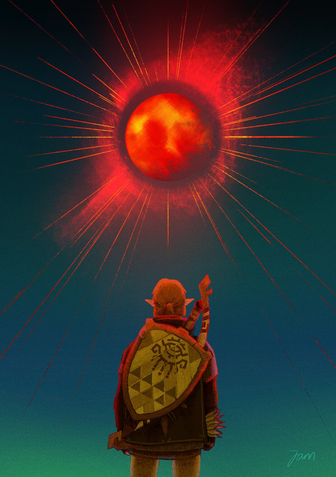 Link the Legend of Zelda Tears of the Kingdom - Etsy