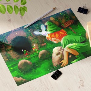 Kokiri Forest Ocarina der Zeit verlassen