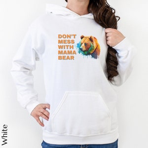 Mama bear hoodie plus size shop