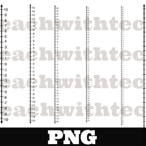 以下が含まれることがあります： 5本の垂直な数字の線が描かれた白黒の画像。線は-15から15、-10から10、-20から20、-30から30、-10から35まで番号が付けられています。線は均等に間隔を空けて配置され、小さな隙間で区切られています。この画像は、数直線の視覚的な表現です。