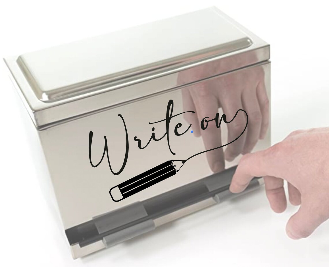 Write on SVG PNG JPEG for Pencil Dispenser - Decorate Your Own Pencil ...