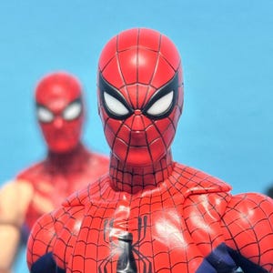 HEAD ONLY Alex Ross Art Marvel Legends Spider-man Custom Painted Head 1 ...