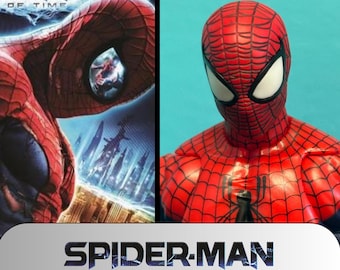 NUR KOPF Spider-Man: Edge Of Time (2011) Marvel Legends Custom 1/12 Skala Spiel