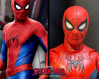 SOLO CABEZA S.H.Figuarts Spider-Man Brand New Day Película Escala 1/12 Pintada a medida