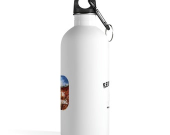 I Might Be Red Bluffing > Stainless Steel Water Bottle