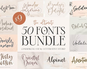 Signature-Handwritten-Fonts-Bundle