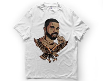 DRAKE Camiseta unisex de algodón pesado - Camiseta Drake - Camisa streetwear - Camisa rap - Camiseta trap
