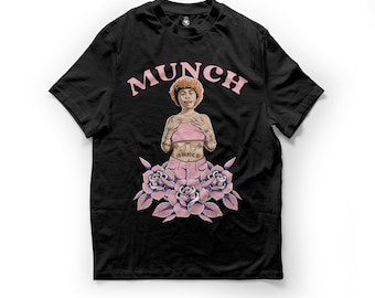 Camiseta Ice Spice Proud Munch - Camiseta Ice Spice - Camiseta Ice Spice Munch - Munch certificado