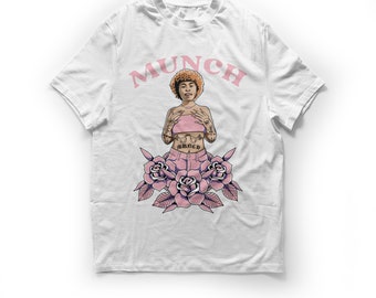 Camiseta Ice Spice Proud Munch - Camiseta Ice Spice - Camiseta Ice Spice Proud Munch - Munch certificado