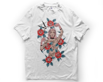 DOJA CAT Camiseta unisex - Camisa Doja Cat - Tatuaje Doja Cat - Camiseta Doja Cat
