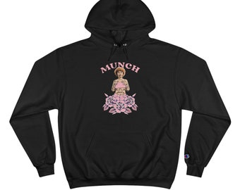 Ice Spice CHAMPION Hood - Sudadera con capucha Ice Spice - Sudadera con capucha Ice Spicy Proud Munch - Camisa Munch