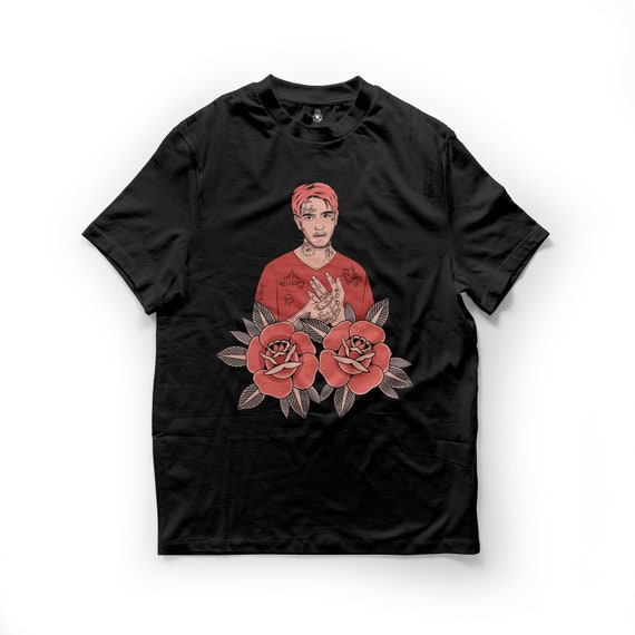 Camisa Lil Peep de Stack It High Camiseta LIL Peep Camiseta Lil Peep Lil peep merch Etsy Espana