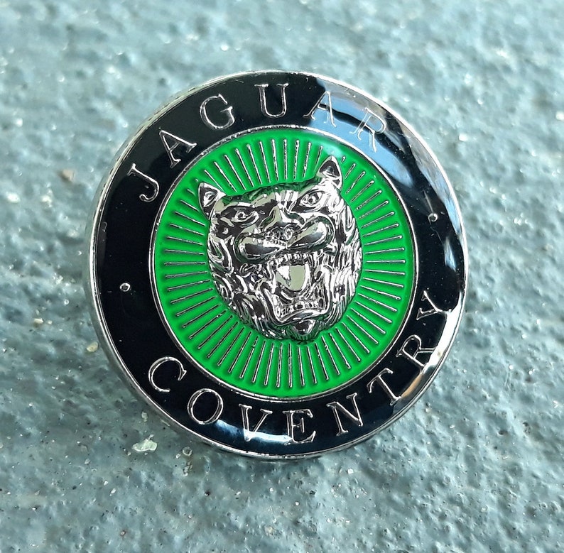 Jaguar Coventry Growler Hat Tie Lapel Pin Badge Emblem Vintage Etsy
