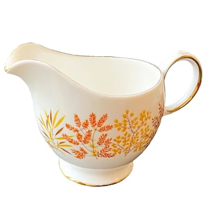 Royal Vale Hand Painted Bone China Milk Jug