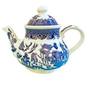 Churchill Iconic Willow Design 1200ml Teapot