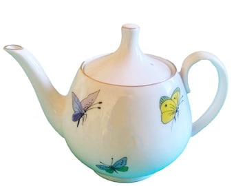 Mayfair Small Bone China Butterfly Teapot