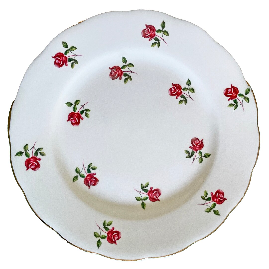 Colclough Ditsy Pink Roses Fine Bone China Side Plate - Etsy