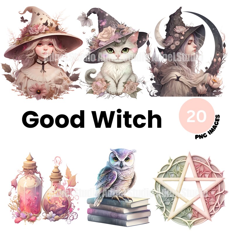 good witch clipart