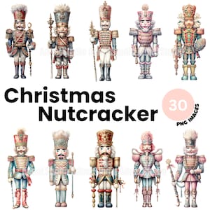 Clipart De Quebra-Nozes De Natal Em Aquarela - Quebra-nozes De Natal PNG, Clipart De Decoração De Natal, Clipart De Natal, Clipart De Férias