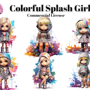 White girl magic clipart - Hip hop girl doll png, Blond hair girl clipart, White girl scrapbooking, White girl junk journal, White teen girl