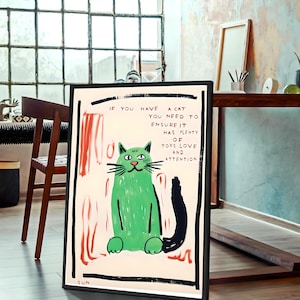 David shrigley cat - Etsy 日本