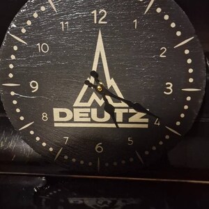 Deutz Wanduhr Schiefer Bild 4