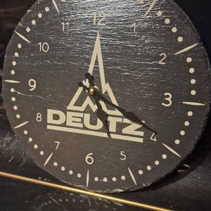 Deutz Wanduhr Schiefer Bild 2