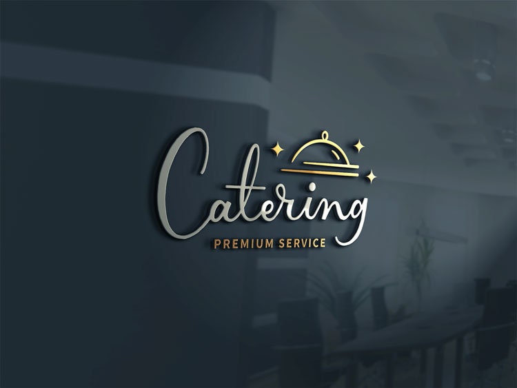 premium vector | retro catering and restaurant vintage... I Will Design Restaurant, Cafe, Bar, Coffee Shop, Cupcakes, BBQ, and ...