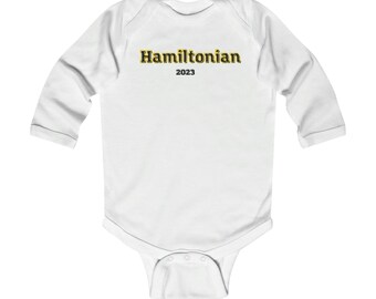 Hamilton, Ontario Classic Hamiltonian Infant Long Sleeve Bodysuit