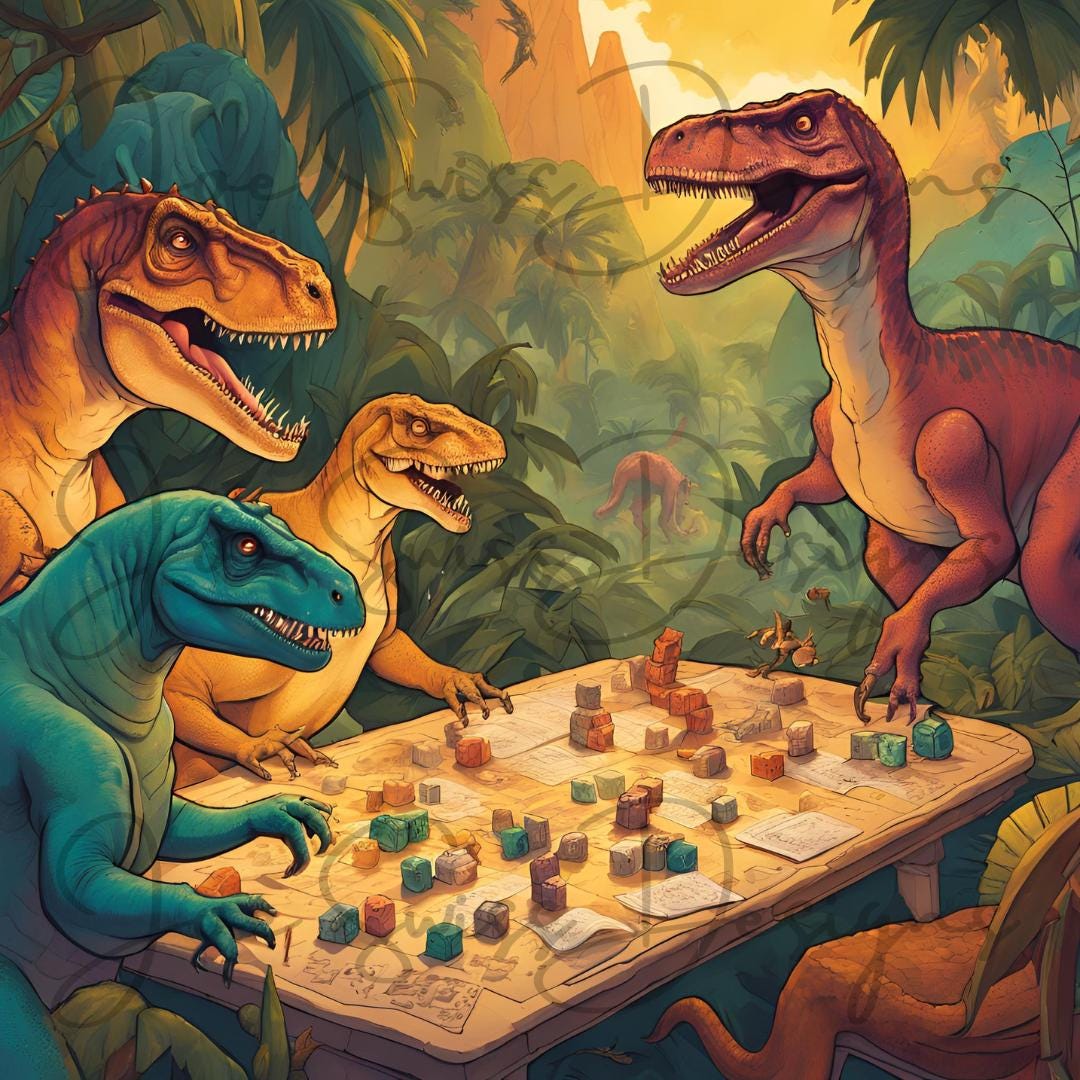 Dinosaur Party, Game Night, PNG File, Dinosaurs, Digital Download, Game ...