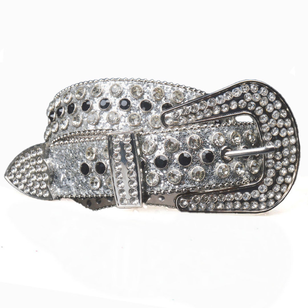 Y2K Western Belts With Rhinestone Cyber Y2K Belt Western Etsy