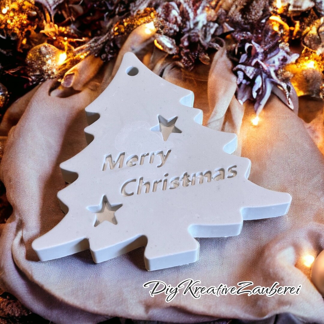 Weihnachts Anhänger Silikonformen 4 Motive - Für DIY & Basteln