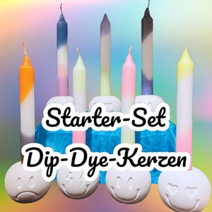 Do-It-Yourself-Box Dip Dye Kerzen: Neon Edition – Mila & Molly