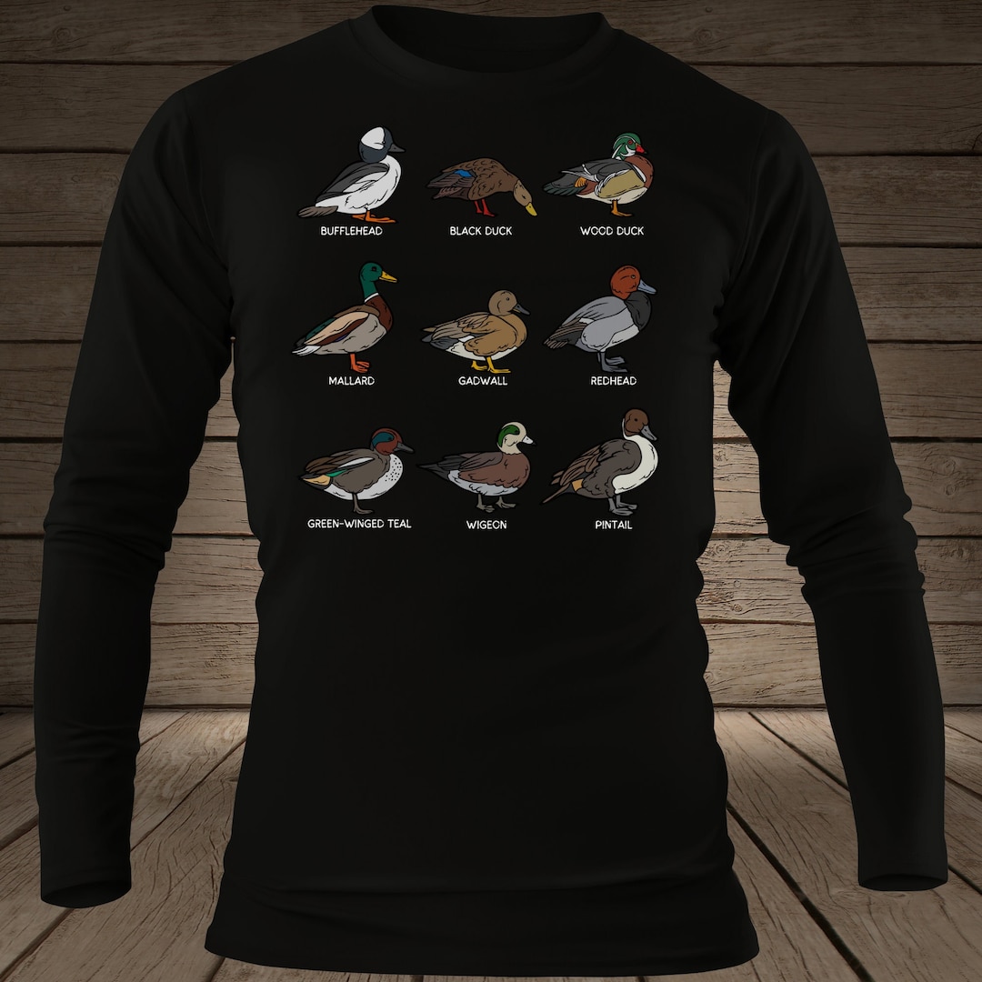 Duck Species Shirt, Duck Hunting Shirt, Duck Hunting Tshirt, Gift for