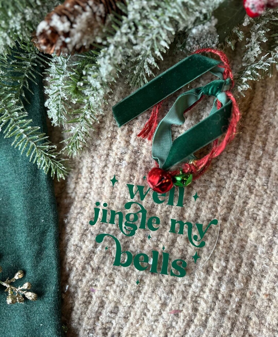 Michael Buble Well Jingle My Bells Christmas Ornament Asda Etsy