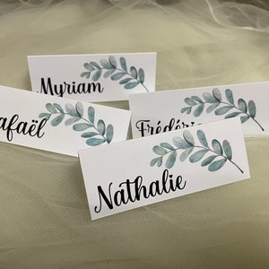 Eucalyptus place cards