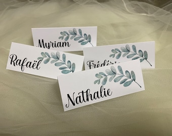 Eucalyptus place cards