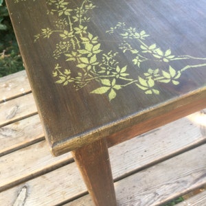 Wooden bedside coffee table, end table