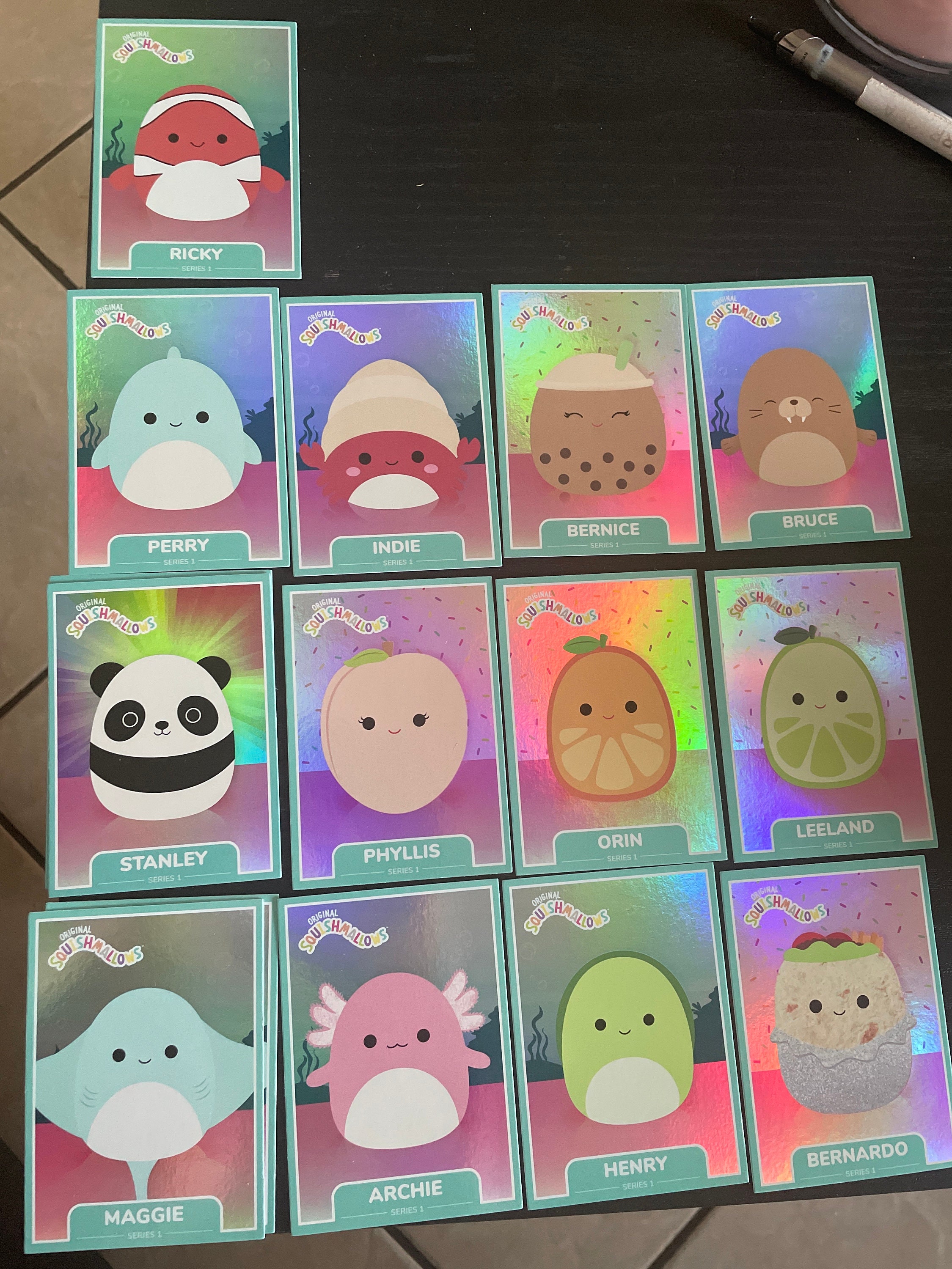 Squishmallow Trading Cards Etsy