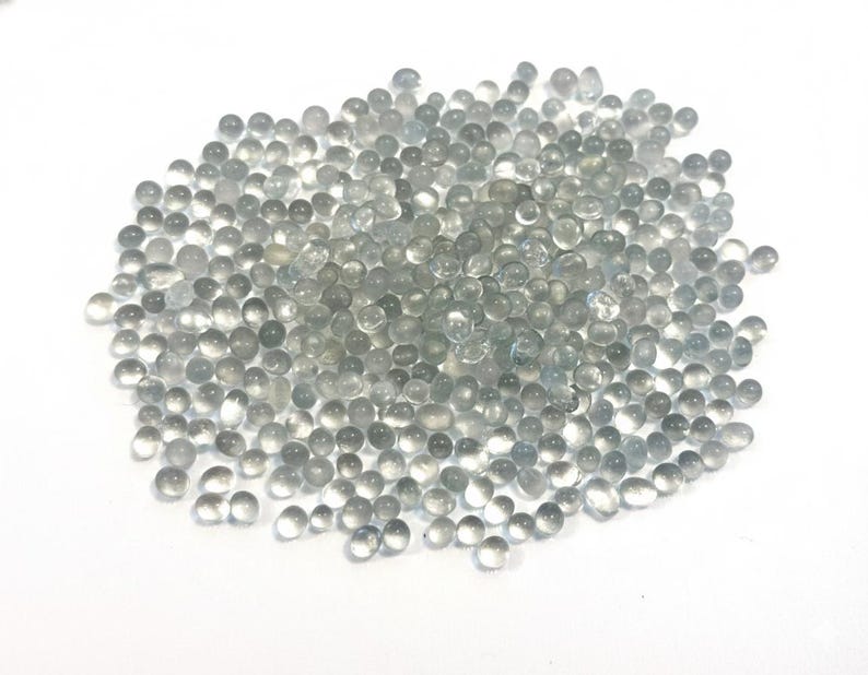 Glass Microbeads, Large 3-4mm, Heavy Duty Filler for Camera Bean Bags & Door Stoppers. Size 00 afbeelding 1