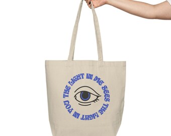 The Light in Me - Canvas Shopping Tote