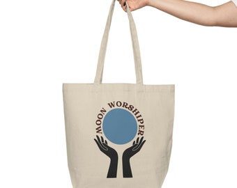 Moon Worshiper - Canvas Shopping Tote
