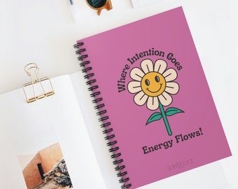 Energy Flows - Spiral Notebook - Ruled Line