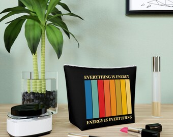Energy is Everything - Cotton Cosmetic Bag