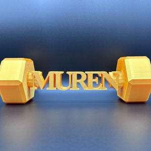 Personalized full size Dumbbell