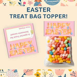 Easter Treat Bag Toppers!
